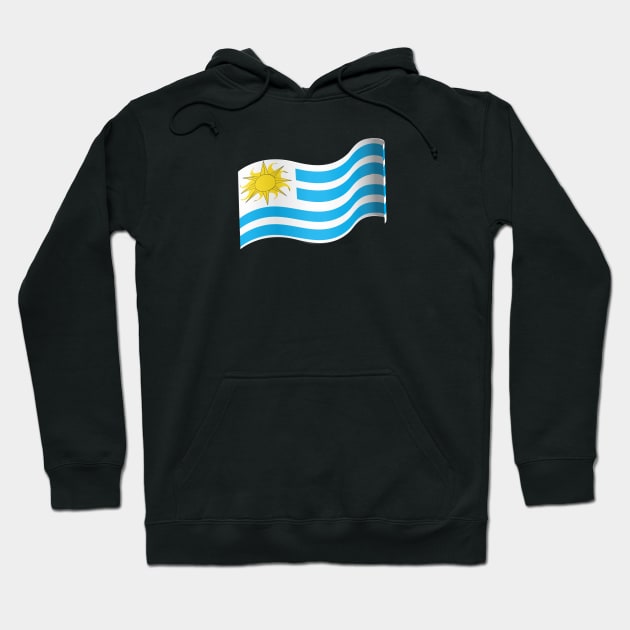 Uruguay Hoodie by traditionation